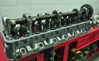 Cylinder head assembled