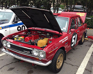 'Max the Datsun' 1600 Peking-Paris endurance rally car